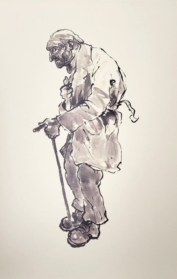 Kyffin Williams -Farmer Print