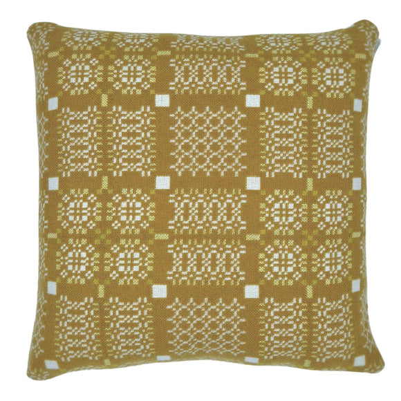 Melin Tregwynt Cushion-  45cm X 45cm Knot Garden Mel