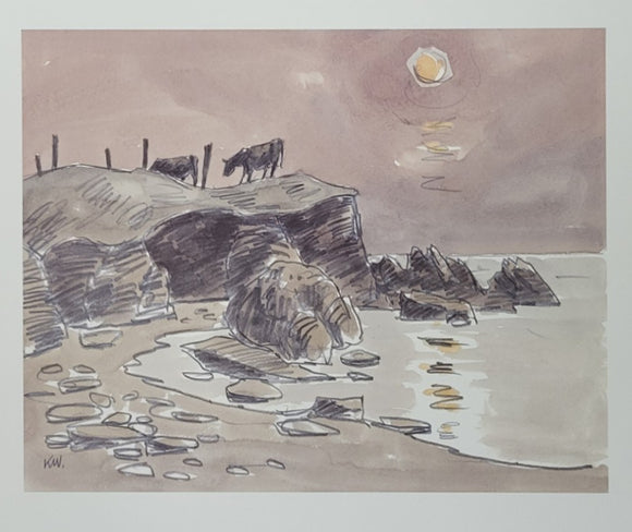 Kyffin Williams - Porth Gwyfan Print
