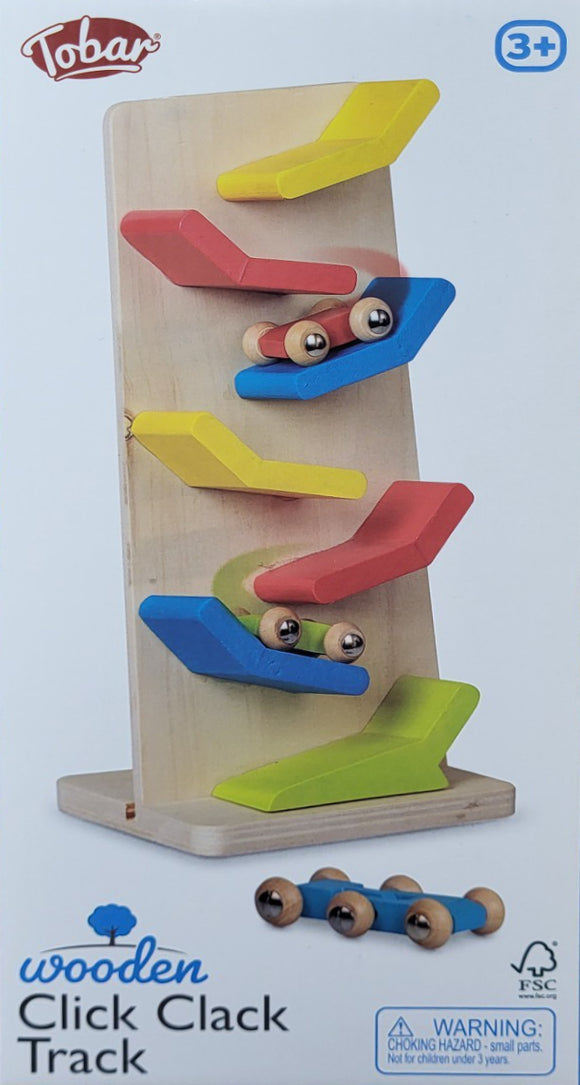 Wooden Click Clack Track
