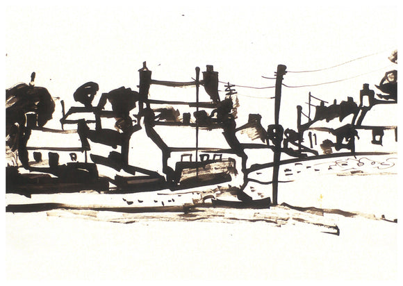 Kyffin Williams - Four Mile Bridge