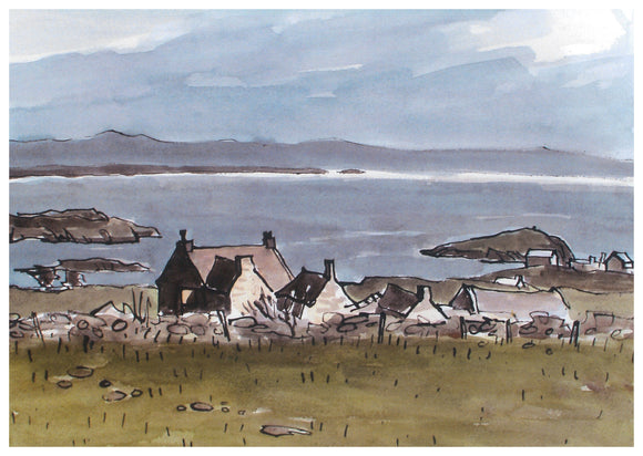 Kyffin Williams - Cerdyn Hirfron Rhoscolyn